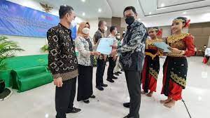 Foto Penilaian Norma, Standar, Prosedur dan Kriteria (NSPK) Manajemen Aparatur Sipil Negara dengan Indeks 81 (Kategori A), BKN, Jakarta (6 Juli 2022)